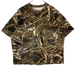 美品 GAME WINNER ハンティングシャツ リアルツリー カモ柄 2XL