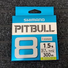SHIMANO シマノ ピットブル8 PITBULL 1.5号 300m ライムグリーン PL-M78S