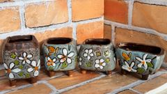 多肉植物　サボテン　植木鉢4個セット