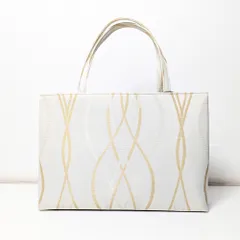 和装バッグ ジャガード織 トートバッグ A4サイズ 尾州織物 No.15