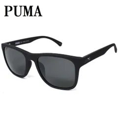 PUMA プーマ PE0051SA 002 54 サングラス アジアンフィット メガネ 眼鏡 UVカット 紫外線カット メンズ レディース ダークグレー ブラック