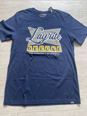LAYRITE USA TEEシャツ　ネイビーL