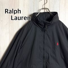 Polo by Ralph Lauren ポロ バイ ラルフローレン ジップジャケット ポリエステル ブラック LL スウィングトップ  ブルゾン