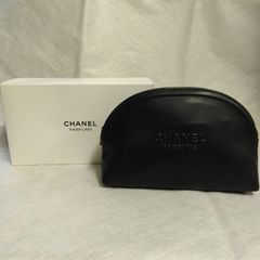 CHANEL　シャネル　ノベルティポーチ　ブラック　ポーチ　黒　コスメ　化粧品　非売品