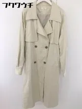◇ ◎ Ungrid アングリッド 長袖 トレンチ コート サイズ160-165 M S 11 12 ベージュ レディース  【1111290009389】