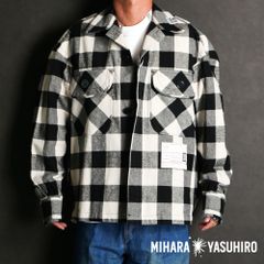 未使用】Maison MIHARA YASUHIRO チェックシャツ46佐藤健 - メルカリ