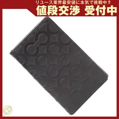 コーチ 6連キーケース オプアート トライフォールド 鍵