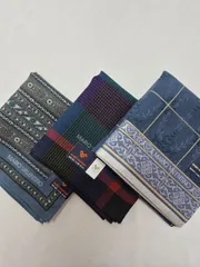 【新品】MARIO VALENTINO メンズハンカチ セット