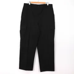 ディッキーズ ワークパンツ ペインターパンツ ロゴ ボトムス ロングパンツ アメリカ古着 メンズ 36×32サイズ ブラック Dickies 【中古】