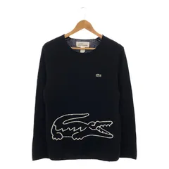 未使用23awギャルソンシャツ×ラコステ カーディガン ネイビー