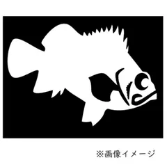 【MEIKOUSYA/明光社】ステッカー メバル ホワイト S-4-W 065047 シール