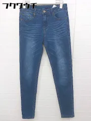 ◇ antiqua アンティカ ストレッチ ジーンズ デニム パンツ サイズS インディゴ レディース 【中古】 【1105310018222】