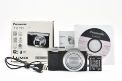 #488 美品 Panasonic パナソニック LUMIX DMC-TZ70 ルミックス シルバー デジタルカメラ
