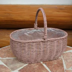 《再入荷》🧺水にも強いオーバル*バスケット