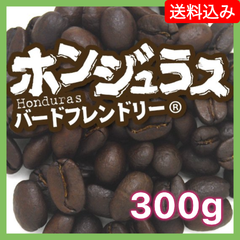 ホンジュラス バードフレンドリー®️／300g【送料込み】（ネコポス配送）　炭火焙煎　コーヒー　南蛮屋