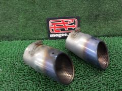 4FQ7559 BEE2 マツダ アテンザ GJ2FW 前期型 ディーゼル XD Lパッケージ マフラーカッター左右セット