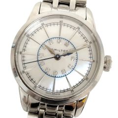 HAMILTON ハミルトン H403110 レイルロード 12Pダイヤ クォーツ レディース 腕時計 正規品 / C618