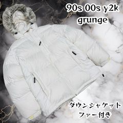 y2k 00s 90s ファーダウンジャケット 平成ギャル ギャル男 姫