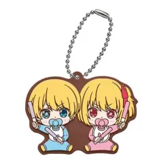 【中古】キーホルダー アクア＆ルビー(B) 「【推しの子】 カプセルラバーマスコット01」