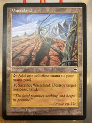 MTG 不毛の大地　英語