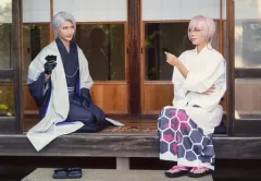 【中古】生写真(男性) 梅津瑞樹(山姥切長義)・松井勇歩(亀甲貞宗)/横型・全身・キャラクターショット/舞台「『刀剣乱舞』綺伝 いくさ世の徒花」ランダムブロマイド