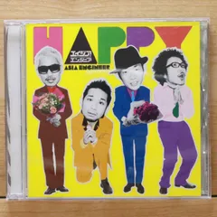 国内盤CD★エイジア エンジニア/Asia Engineer■ HAPPY 【RZCD45879/4988064458790】W51280