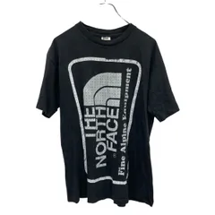 THE NORTH FACE 半袖 ロゴTシャツ M ブラック ザノースフェイス プルオーバー アウトドア 古着卸 アメリカ仕入 a704-6076