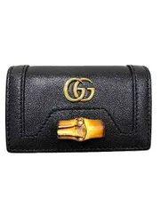 【中古】【美品】GUCCI　グッチ　キーケース　6連キーケース　レザー　658636 　バンブー　GGマーモント＿S11＿セルモアから出品＿s-0052-r11