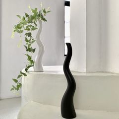 花瓶 フラワーベース モダン モノトーン アート インテリア 抽象 増加 生花 おしゃれ かわいい シンプル 玄関 リビング ダイニング 4-7