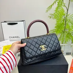 美品 chanel シャネル キャビア ハンドバッグ ショルダーバッグ