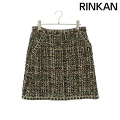 シャネル P54204V40769 ツイードシルクスカート レディース 36 - メルカリ 