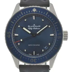 ブランパン Blancpain 5100-1140 フィフティ ファゾムス バチスカーフ  自動巻き メンズ美品箱付き D#136194のサムネイル