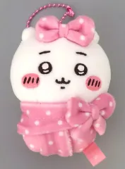 【中古】ぬいぐるみマスコット・ぬいぐるみバッジ ちいかわ キュッ おくるみぷちミニマスコット 「ちいかわ なんか小さくてかわいいやつ」 