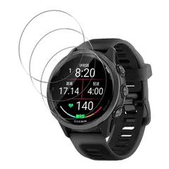 【人気商品】570 42mm FORERUNNER フィルム Mosasa ガラスフィルム 衝撃吸収 Garmin 9H硬度 飛散防止 2.5Dラウンドエッジ 自動吸着 【3枚セット】For 気泡ゼロ 高透過率 高感度