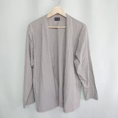 ◇ ⊂ green label relaxing リネン素材 長袖 ジャケット サイズM グレー系 レディース E  【1409100023039】