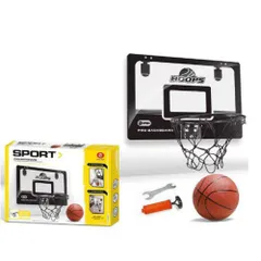 ☆ ブラック ☆ バスケットゴールセット pmybasket01 バスケットゴールセット 室内 室内用 屋内 壁 壁掛け 壁取り付 家庭用 家庭 自宅 バスケットゴール セット バスケットボール ボール付き ネット リング シュート練習 おもちゃ 遊具 遊びのサムネイル