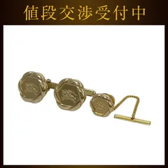 バーバリー タイタック カフス セット ゴールド 未使用 美品 GP Sランク