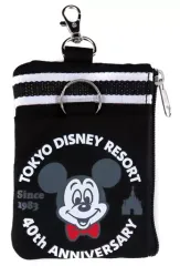 【中古】財布・パスケース ミッキーマウス パスケース＜CONVERSE＞ 「東京ディズニーリゾート40周年 “ドリームゴーラウンド”×CONVERSE」 東京ディズニーリゾート限定