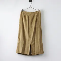 コラージュガリャルダガランテ COLLAGE GALLARDAGALANTE フェイクスエードタイトスカート 1/ベージュ ゴム スリット【2400014412727】