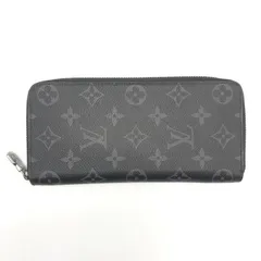 【中古】LOUIS VUITTON ジッピー・ウォレット ヴェルティカル M62295 モノグラム・エクリプス ブラック ルイ・ヴィトン[10]