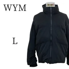 WYM ウィムバイリドム ブラック ダウンジャケット Lのサムネイル