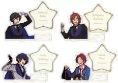 【中古】アクリルスタンド・アクリルパネル 全4種セット 追憶*モノクロのチェックメイト スターアクリルスタンド 「一番くじ あんさんぶるスターズ!～追憶セレクション メモリアル～」 F賞