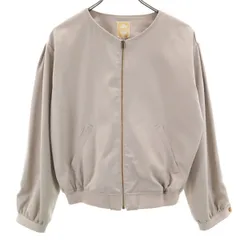 BEAMS HEART ビームスハート ノーカラージャケット グレージュ メンズ 古着