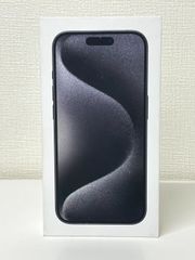 iPhone 15 Pro 256GB Black Titanium 未開封新品 - メルカリ