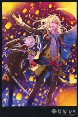 【中古】ポストカード [単品] 小竜景光＆大般若長光 灯結び展 描きおろしイラスト ポストカード 「刀剣乱舞-ONLINE- 現世遠征 都結び 灯結び展」