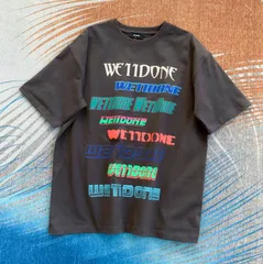 2024年最新】we11done tシャツの人気アイテム - メルカリ