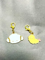 430→400　２個組【普通郵便】こぎみゅん＆エビちゃん　ペアチャーム