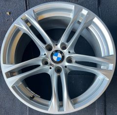 ☆送料無料☆BMW F10 F11 5シリーズ Mスポーツ 純正 18インチ ホイール1本 8J 30 PCD120 ハブ径約72.5    No.667