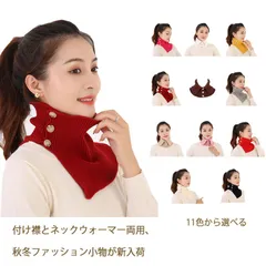 送料無料 ネックウォーマー つけ襟 ニット付け襟 ハイネック レディース セーター襟  モックネック レディース ニットスヌード 通勤 リブニット 付け衿 セーター襟 レイヤード 重ね着 秋冬 防寒 #mumu307