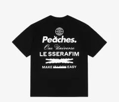 【新品タグ付き】LE SSERAFIM peaches ジャケット Lサイズ Pre-Order) LE SSERAFIM [2024 S/S Pop Up] LSF X Peaches